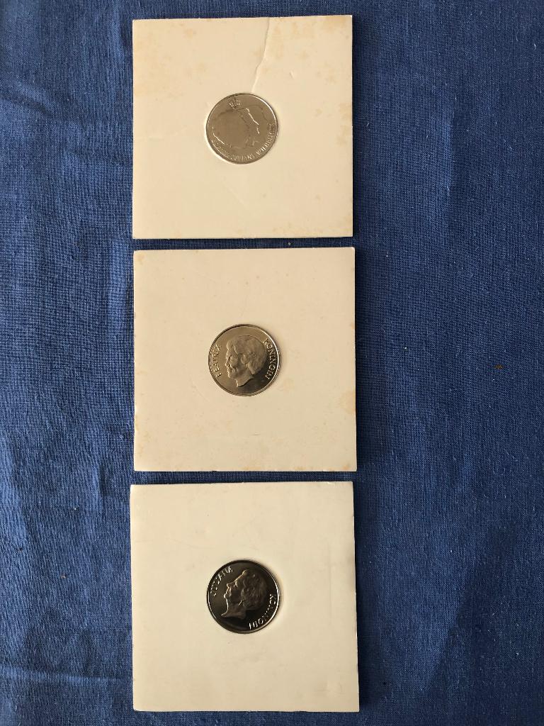 Herdenkingspenningen / munten Rabobank 100 jaar, Ophalen of Verzenden, Overige materialen