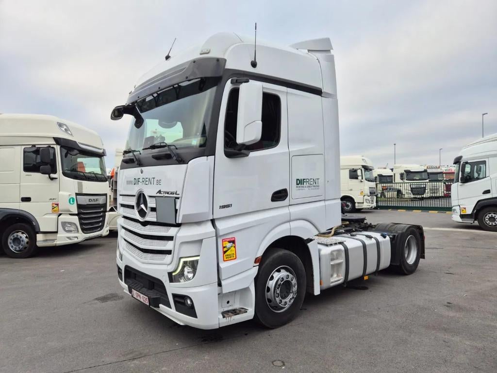 Mercedes-Benz Actros 1851 LS BIG SPACE ADR (bj 2024), Auto's, Automaat, Achterwielaandrijving, Euro 6, Wit