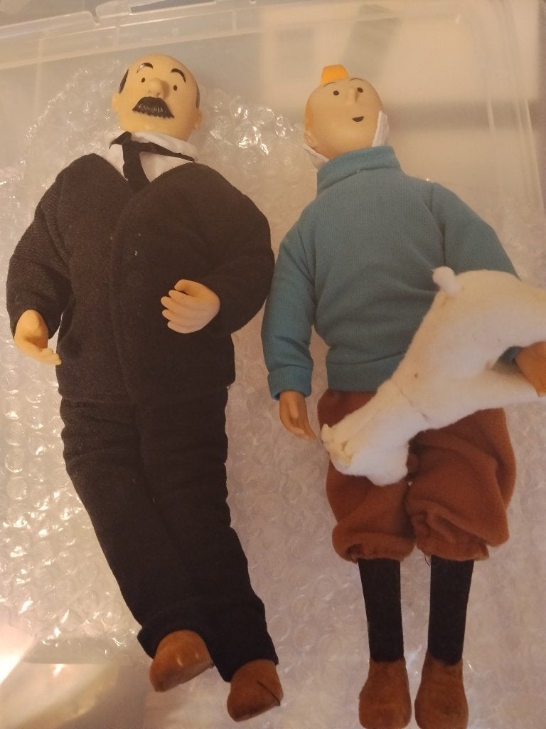Figurine Tintin, Collections, Enlèvement, Comme neuf, Autres types