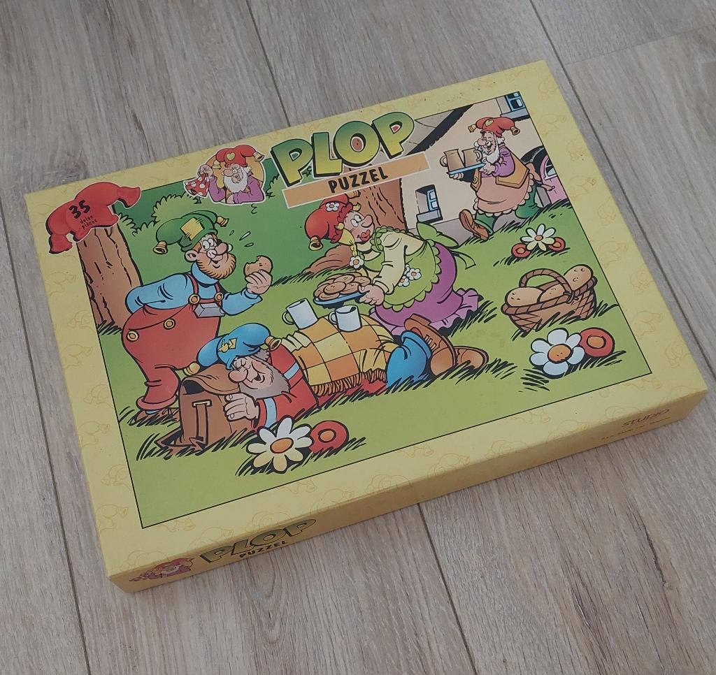 Plop puzzel - 35 stukjes (volledig), Ophalen