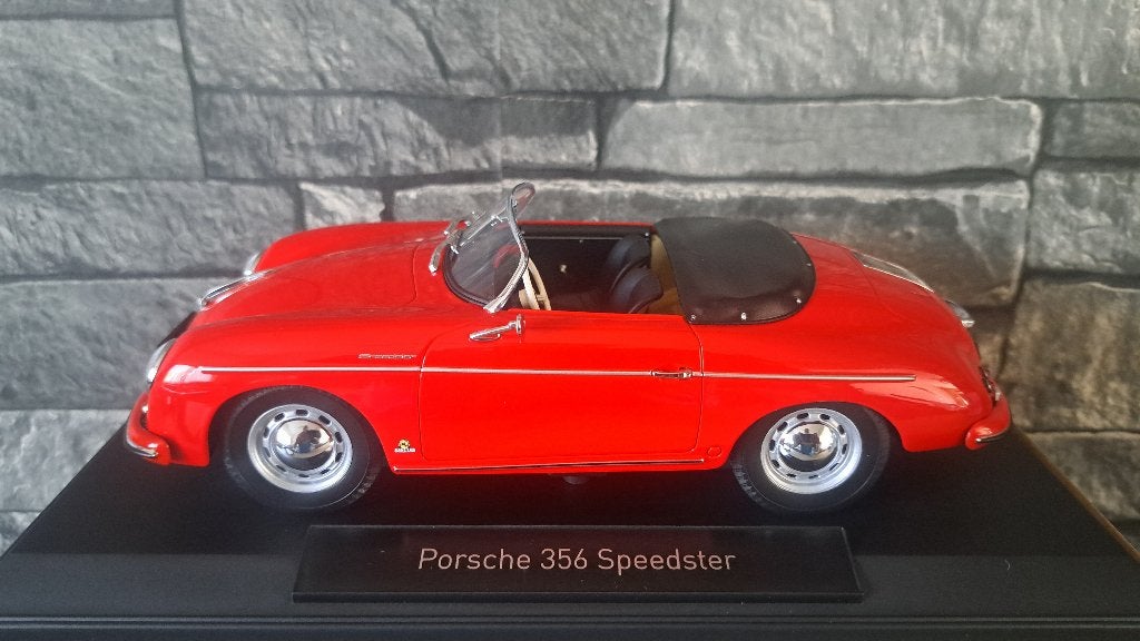 Porsche 356 speedster 1/18éme, Neuf, Enlèvement ou Envoi, Voiture, Norev