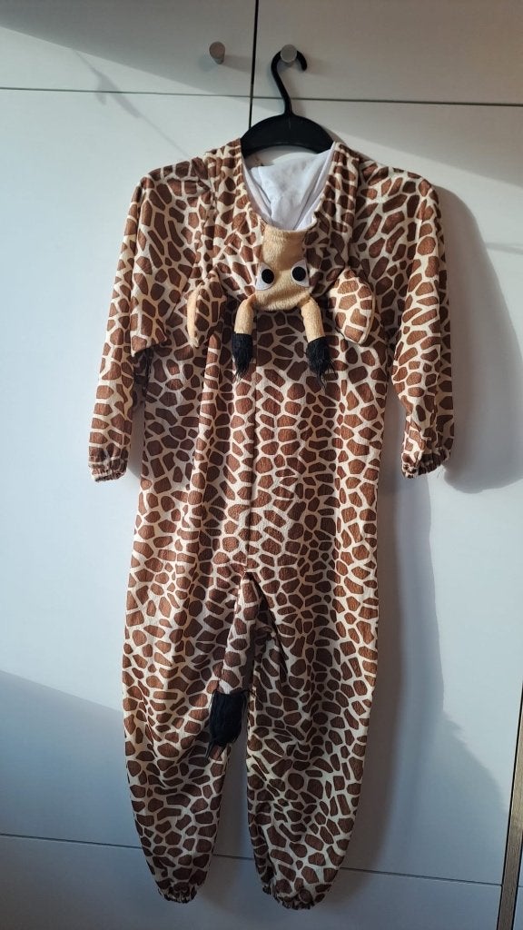 Déguisement girafe – Taille 7-8 ans, Envoi, Utilisé, 110 à 116, Garçon ou Fille