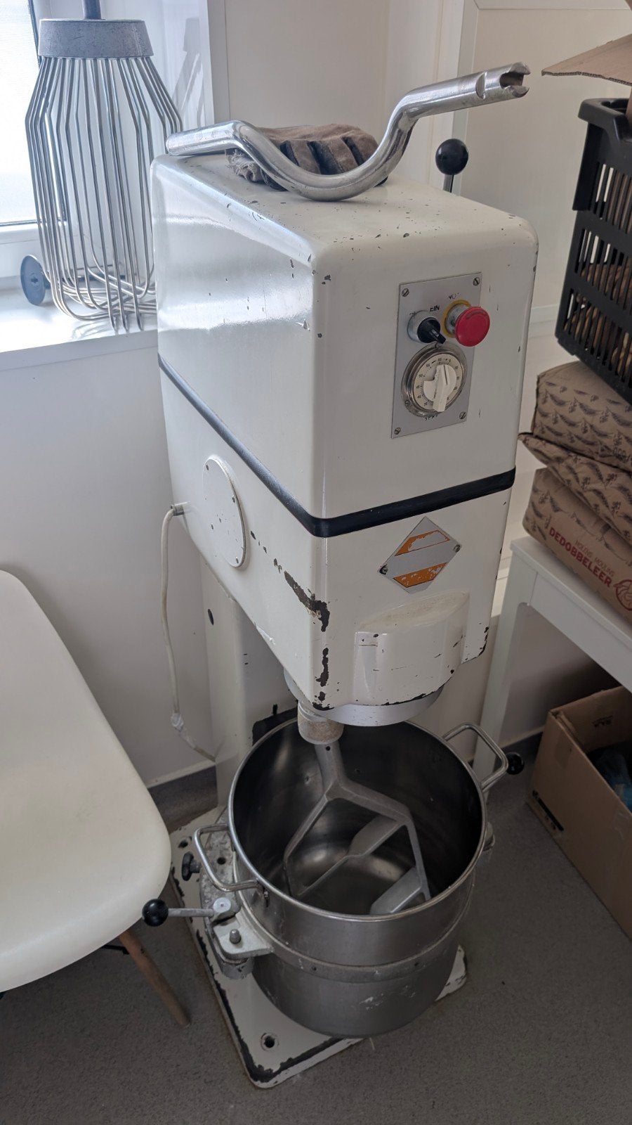 batteur mélangeur 40L professionnel Rego 230v, 4 litres ou plus, Enlèvement, Utilisé, 3 vitesses ou plus