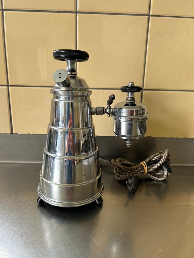 Vintage espresso machine, Ophalen of Verzenden, Gebruikt, Espresso apparaat, Gemalen koffie