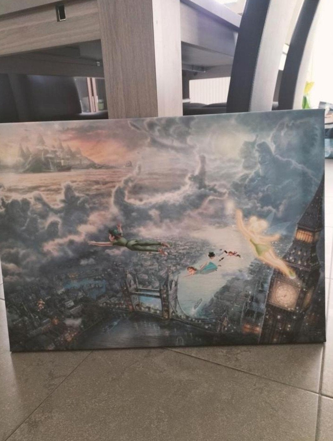 Canvas Disney's Peter Pan, Enlèvement ou Envoi