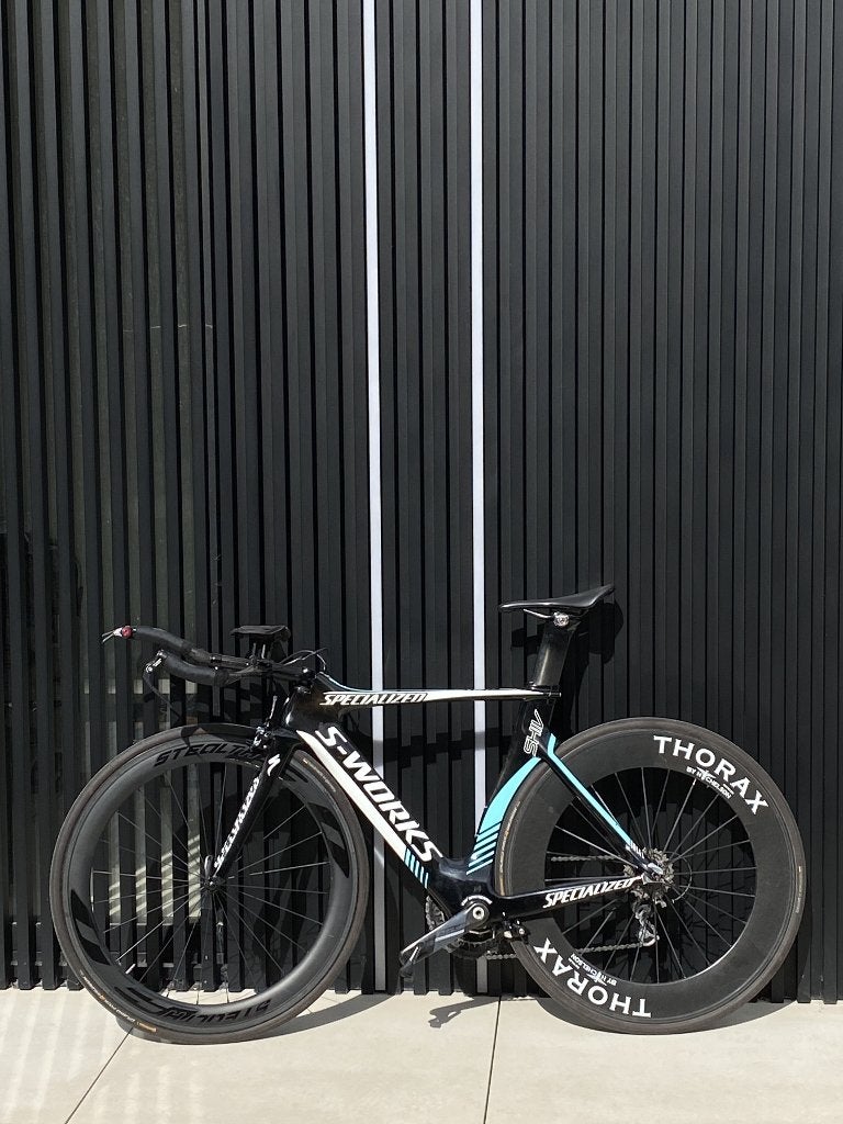 Specialized S-works tijdritfiets, 28 inch, Gebruikt, Velgrem, 49 tot 53 cm
