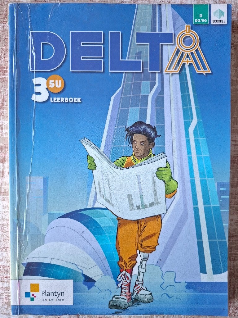 Delta 3 Leerboek - Doorstroomfinaliteit 5u, Ophalen, Gelezen, ASO, Wiskunde A