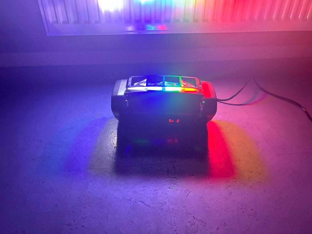DJ Lichtset te koop, Muziek en Instrumenten, Licht en Laser, Ophalen, Zo goed als nieuw, Laser, Geluidgestuurd