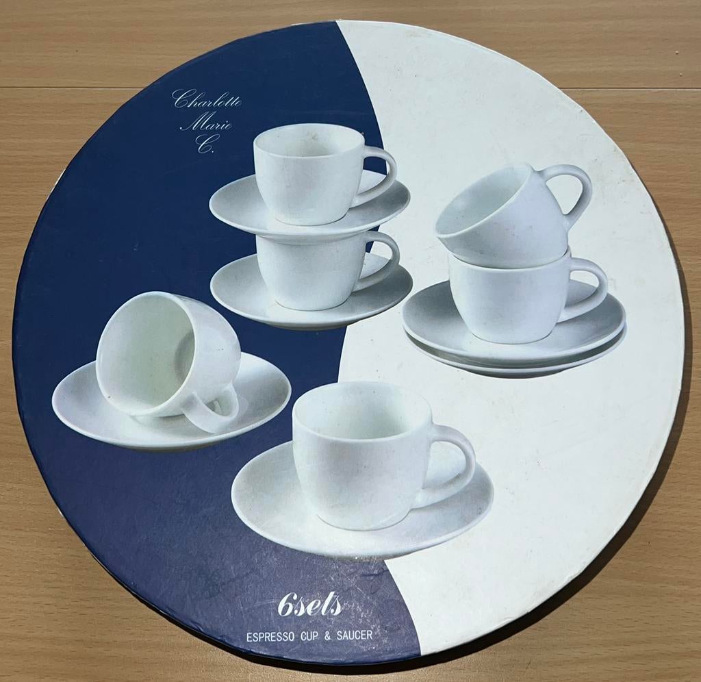 TASSE EXPRESSO « Charlotte Marie C », Enlèvement ou Envoi, Comme neuf