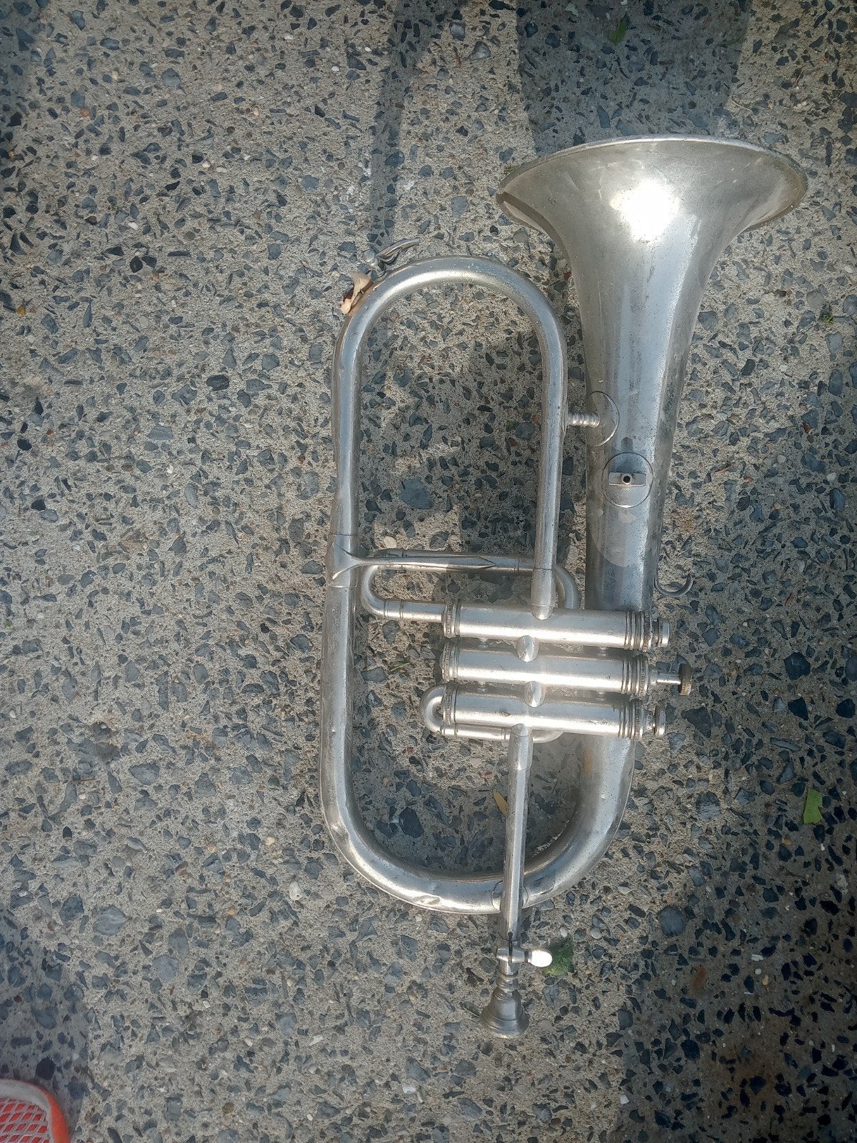 instrument ancien, Musique & Instruments, Enlèvement, Utilisé, Cuivre