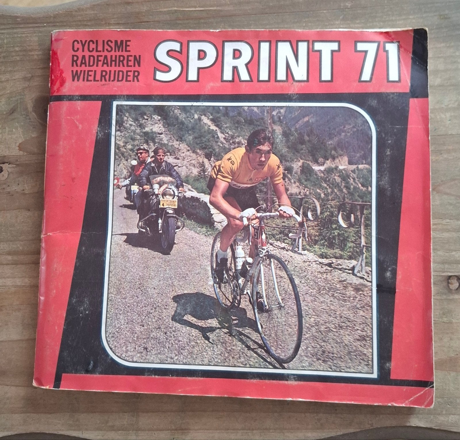 Panini album complet sprint 1971 cyclisme Eddy merckx, Enlèvement ou Envoi