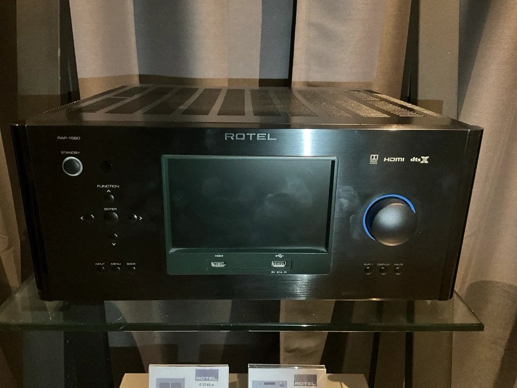 Amplificateur ambiophonique Rotel RAP-1580, Neuf, Autres marques, 60 à 120 watts, Enlèvement