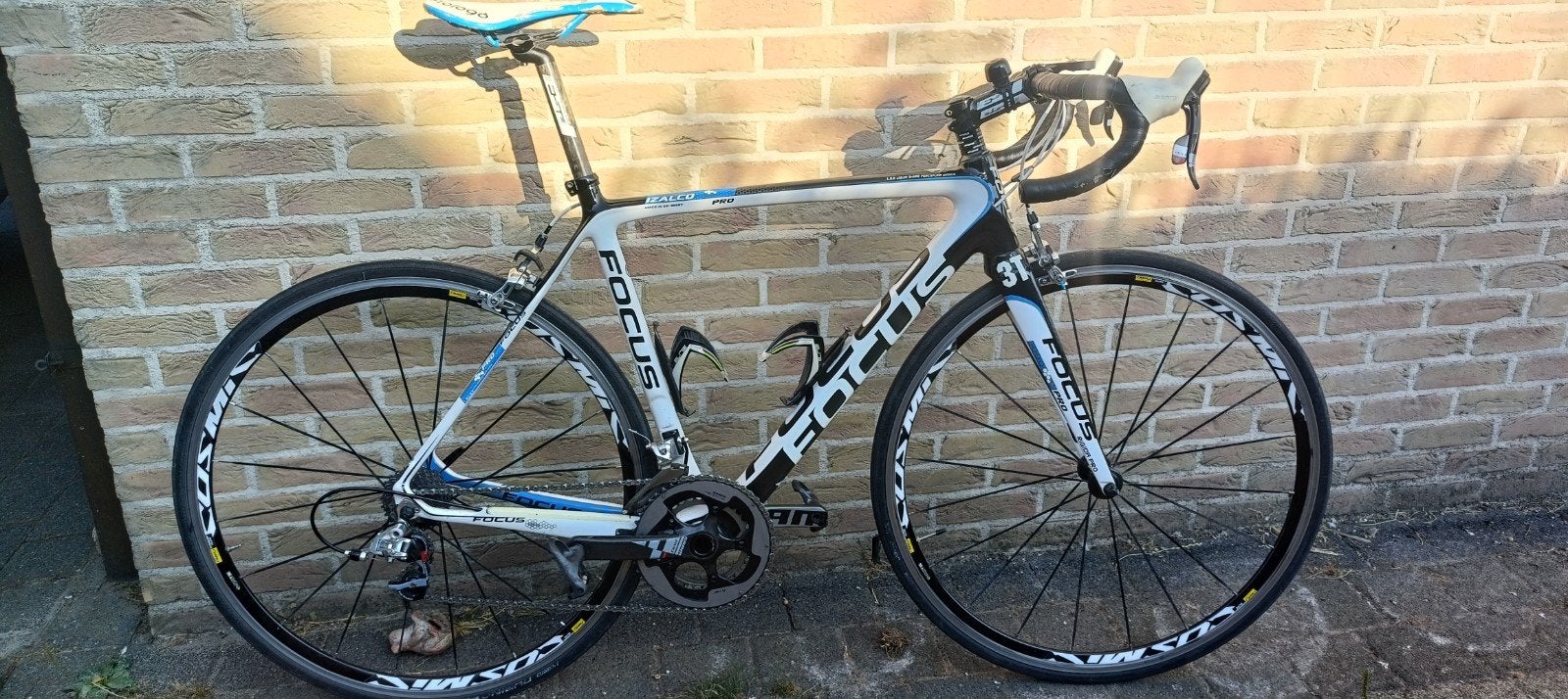Carbon Koersfiets focus izalco pro met sram red groep., Ophalen