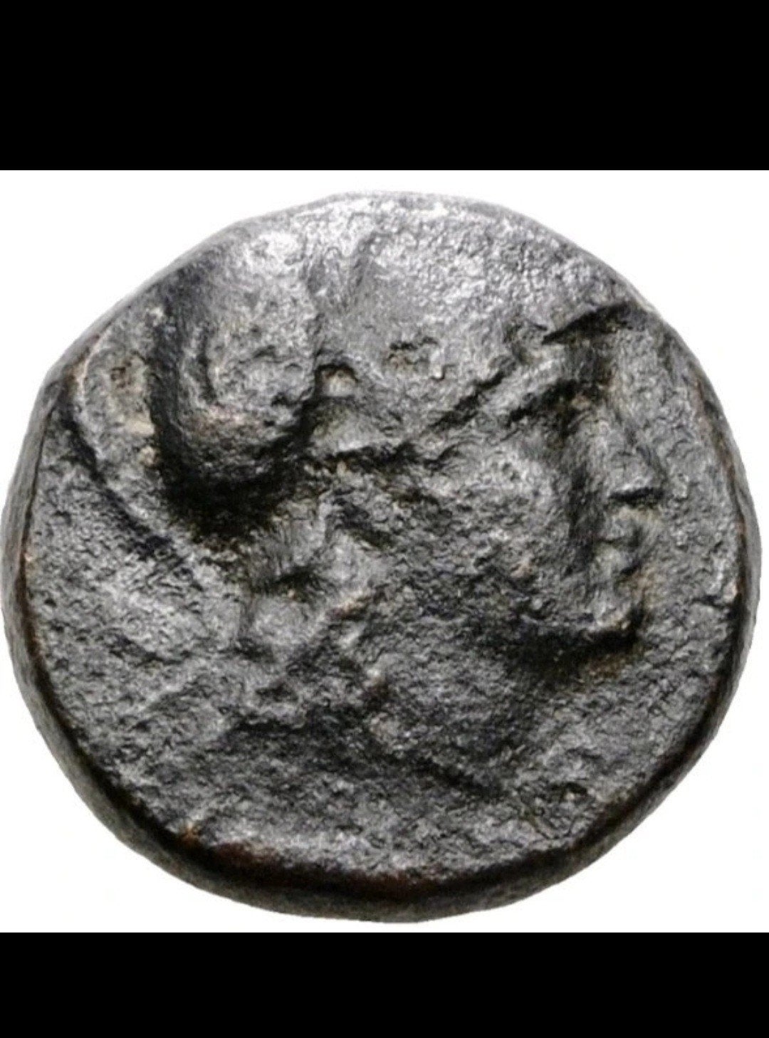 Griekenland (oud) Bronze Coin Mysia, Pergamon Athena/Bull, Ophalen of Verzenden