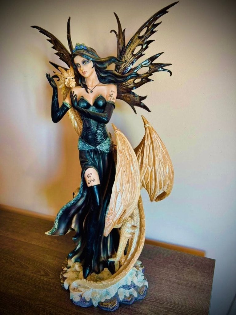 Fantasy beeldje, Enlèvement, Comme neuf, Fantasy
