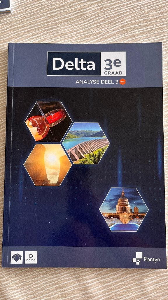 Wiskunde: Delta 3e graad - Analyse deel 3, Livres, Livres scolaires, Neuf, Plantyn, Enlèvement, Secondaire