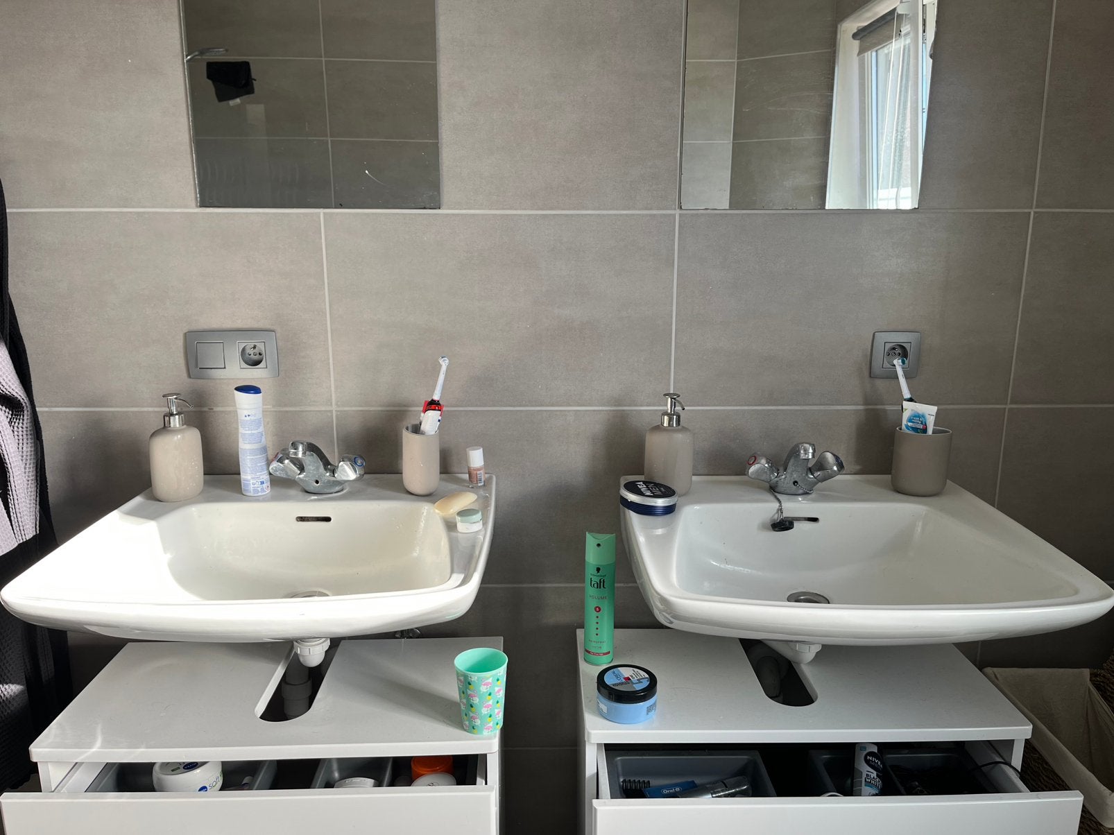2 x lavabo wastafel, Ophalen, Zo goed als nieuw