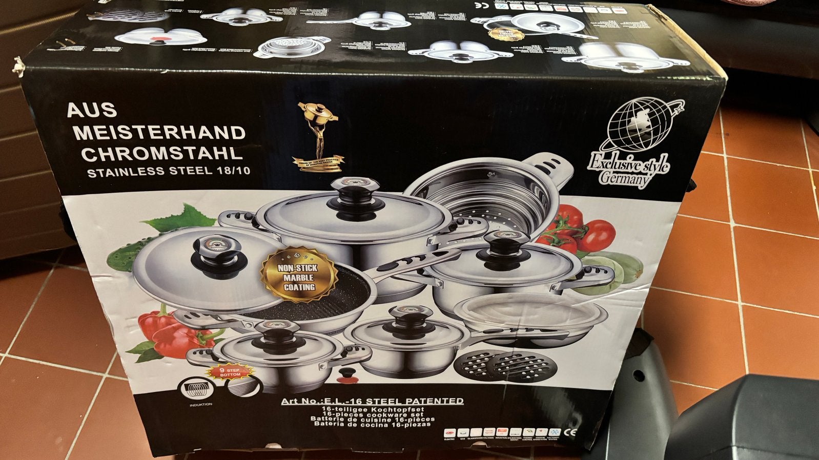 Ensemble de 16 casseroles ! NOUVEAU, Enlèvement, Neuf, Autres types
