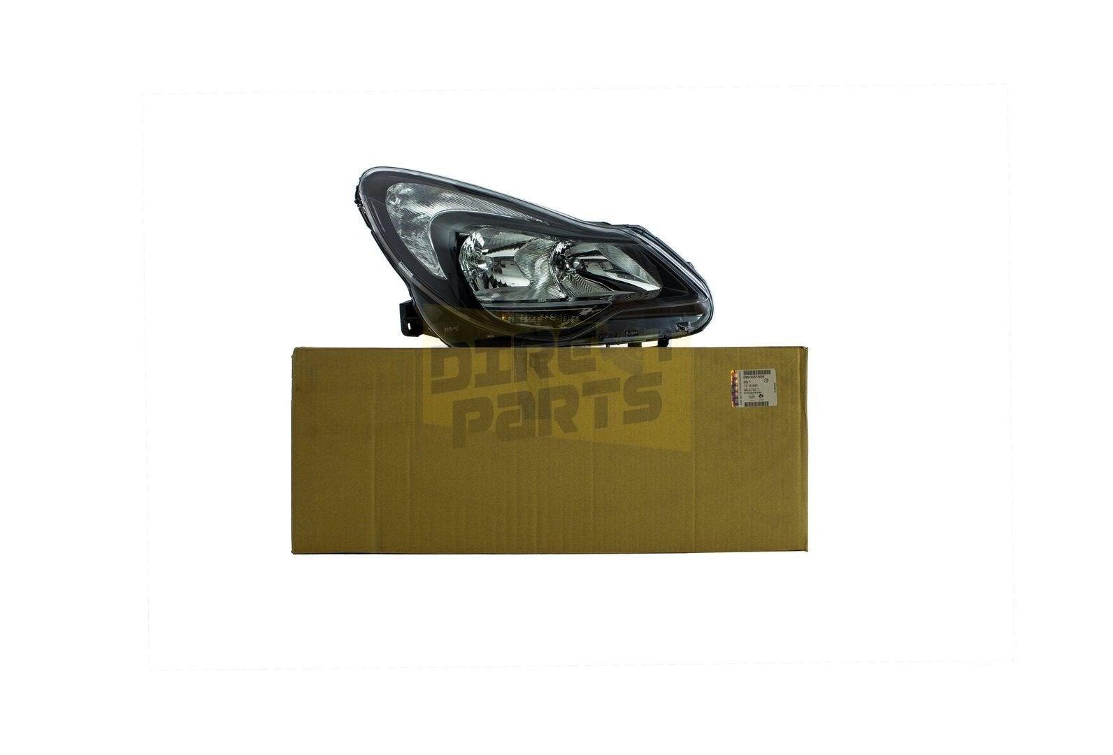 Opel Corsa D Koplamp Links zwart Origineel! 95510689, Auto-onderdelen, -, Verzenden, -, Opel