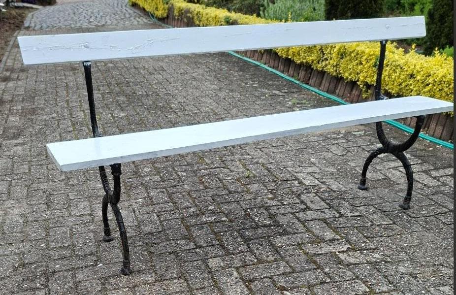 GROTE OUDE FRANSE TUINBANK, Ophalen, Gebruikt, Metaal