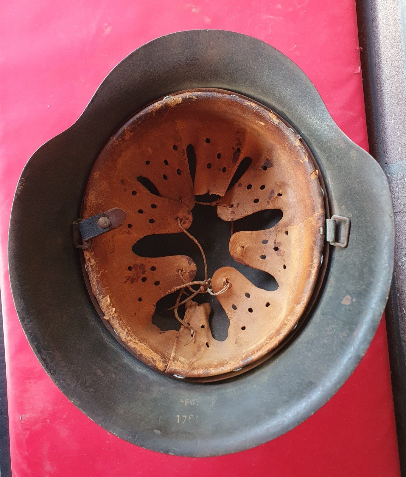 m42 duitse helm, Ophalen of Verzenden