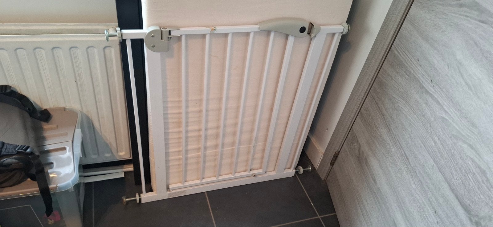 veiligheidshek zonder boren, Enlèvement, Utilisé, Barrière de sécurité