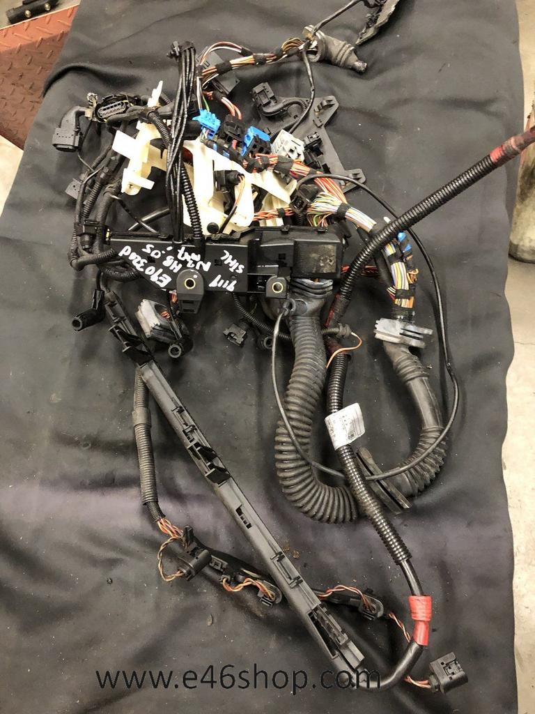 KABELBOOM BMW E90 E91 320D M47N2 MOTOR HANDBAK 2005, -, Utilisé, -, Enlèvement ou Envoi