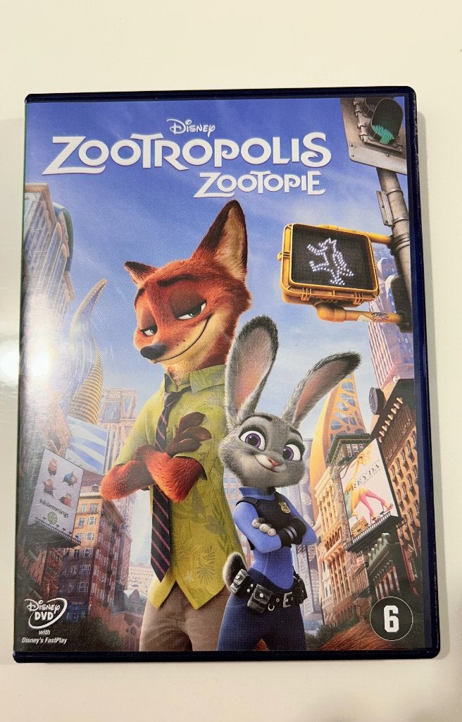Disney: Zootropolis DVD, Cd's en Dvd's, Ophalen of Verzenden, Gebruikt, Inclusief doosje