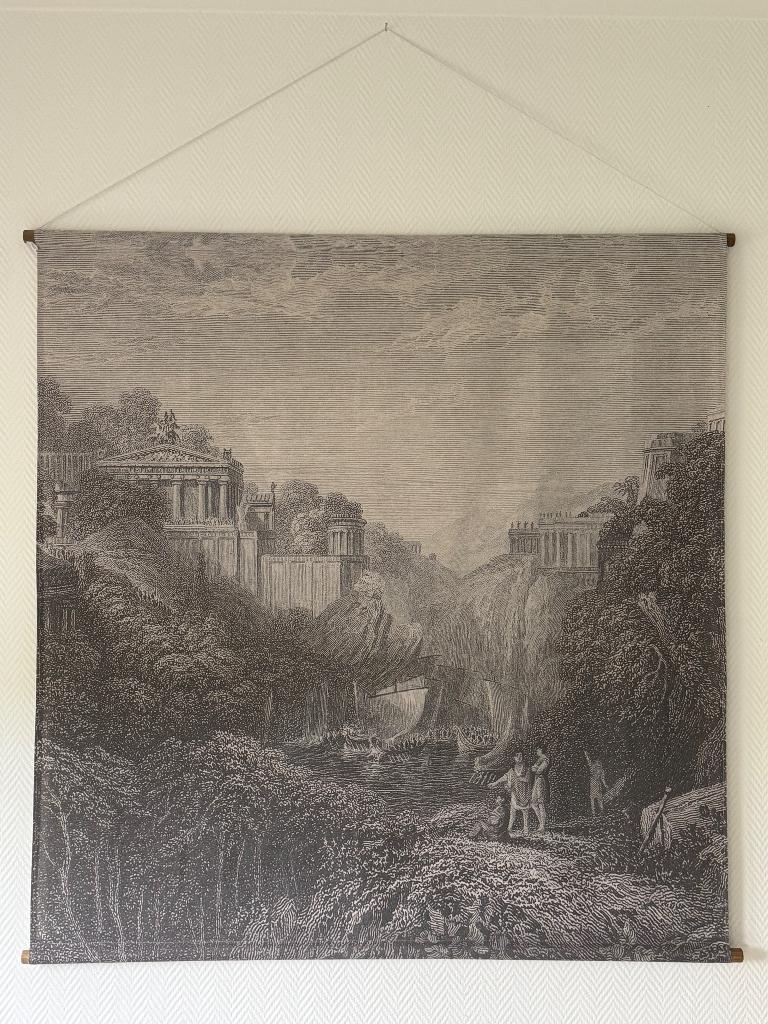 HK Living wandkleed, Huis en Inrichting, 135 cm, 130 cm, Ophalen of Verzenden, Zo goed als nieuw
