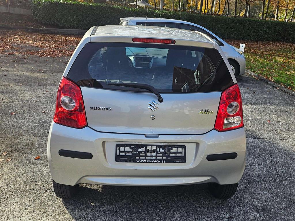 Suzuki Alto Alto 1.0i Airco (bj 2013), Auto's, Suzuki, Voorwielaandrijving, 4 zetels, Stof, Zwart