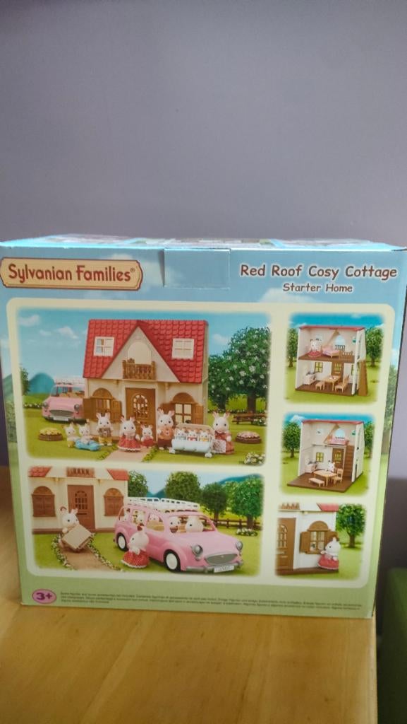 Sylvanian families poppenhuis combinatie, Verzamelen, Ophalen, Zo goed als nieuw, Poppenhuis