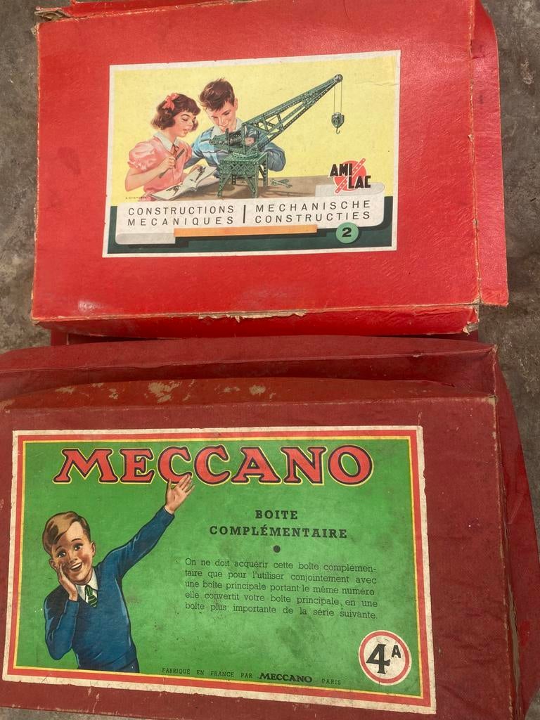 Meccano set/ aanvul delen, Ophalen