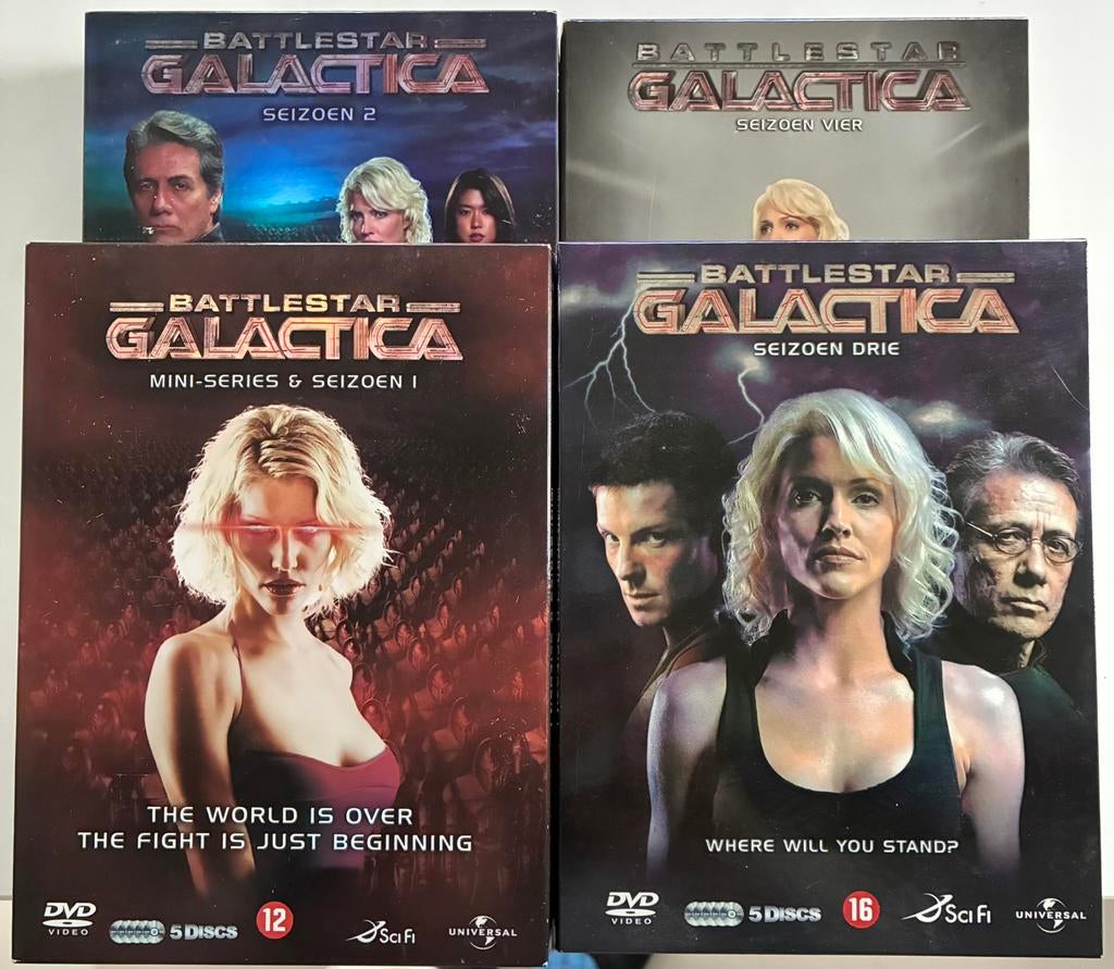 Battlestar Galactica (volledige DVD-reeks), Enlèvement ou Envoi, Comme neuf, Science-Fiction et Fantasy