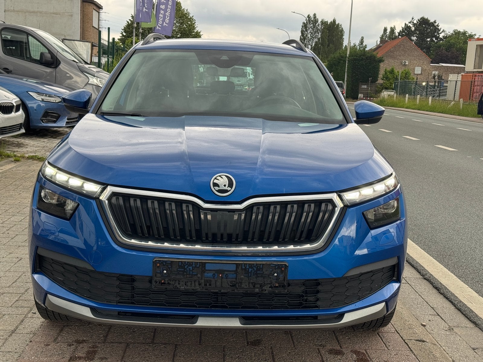 Skoda Kamiq 81kw/110pk Bwj 2022, Voorwielaandrijving, Stof, Blauw, Bedrijf