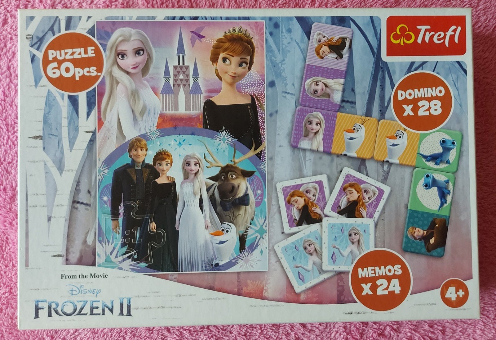 Jeu 3 en 1 Disney Frozen II, Enlèvement