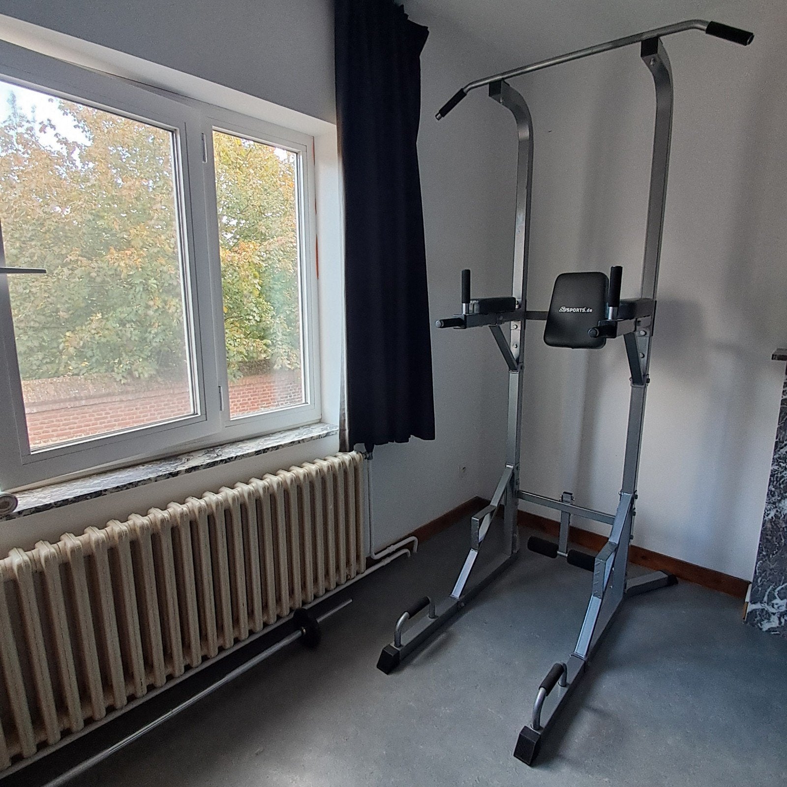 power tower, Ophalen, Zo goed als nieuw, Armen, Fitnessbank