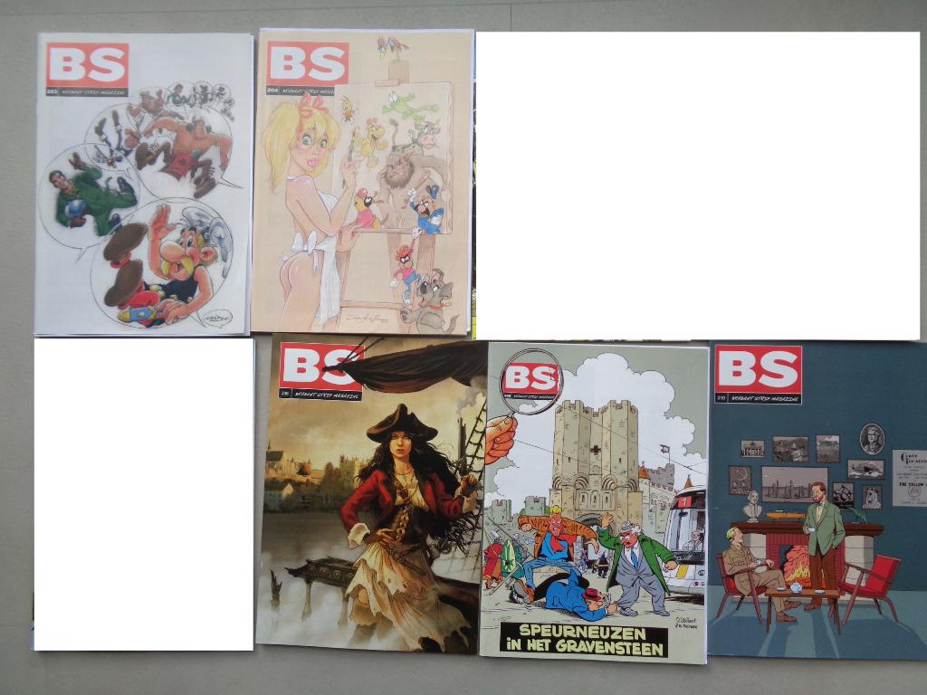 Brabant Strip Magazine - 5 nrs. (203,204,208,209,210), Ophalen of Verzenden