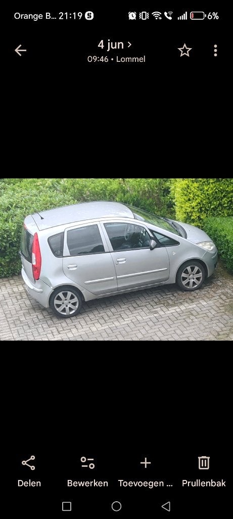 Mitsubishi colt 1.3, Autos, Argent ou Gris, Achat, Colt, 5 portes