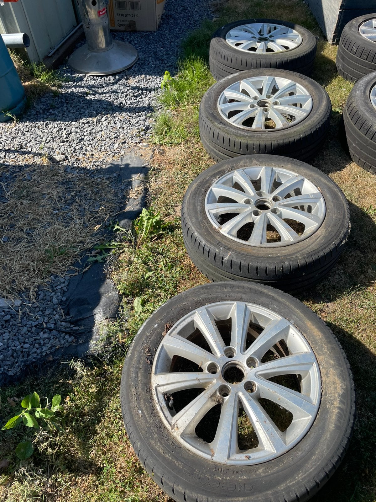 Velgenset Volkswagen 4 stuk, Ophalen, Zo goed als nieuw