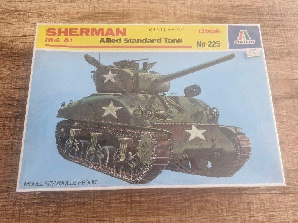 Italeri 1/35 Sherman M4A1 Allied Standard Tank, Tank, Italeri, 1:32 tot 1:50, Nieuw