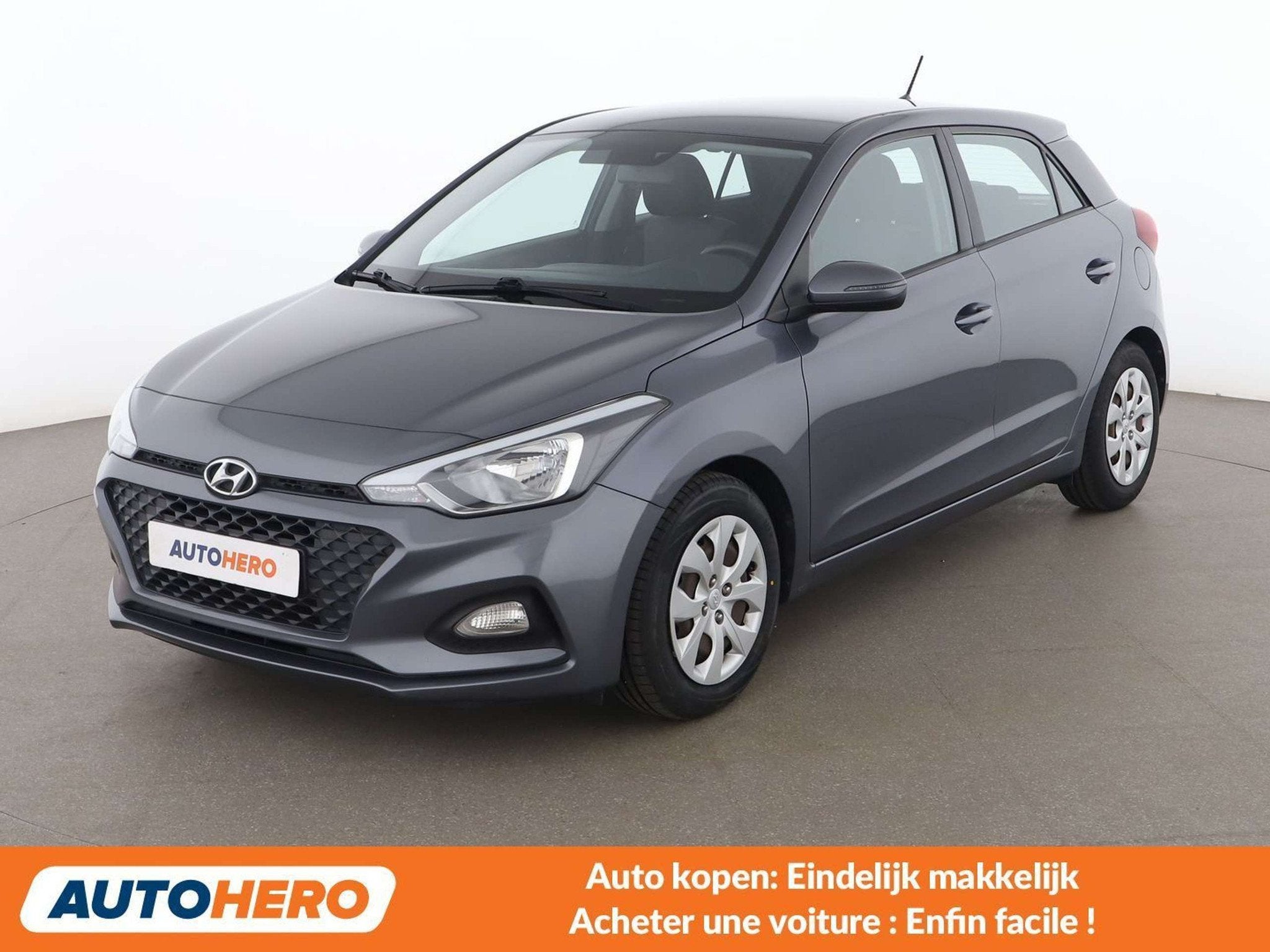 Hyundai i20 1.2 Select (bj 2019), Auto's, Hyundai, Voorwielaandrijving, Stof, Zilver of Grijs, Stadsauto