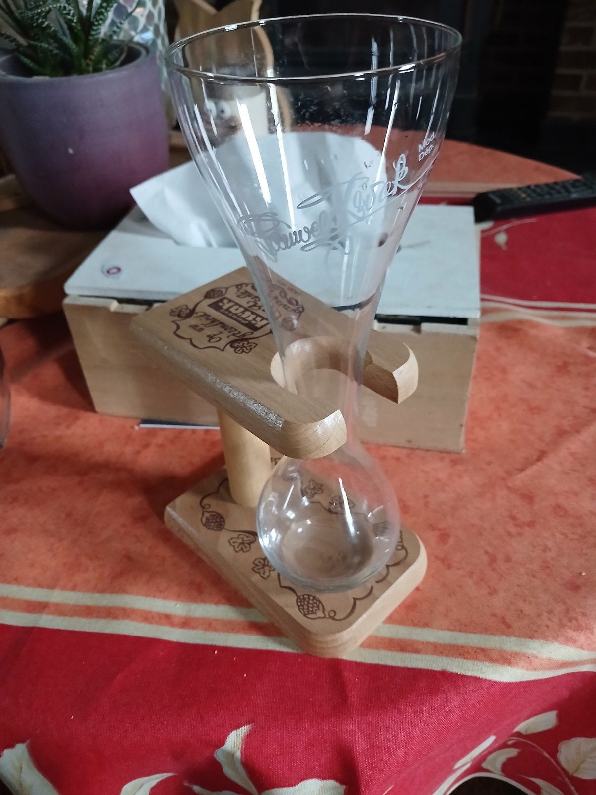 Verre Kwak avec support, Collections, Enlèvement