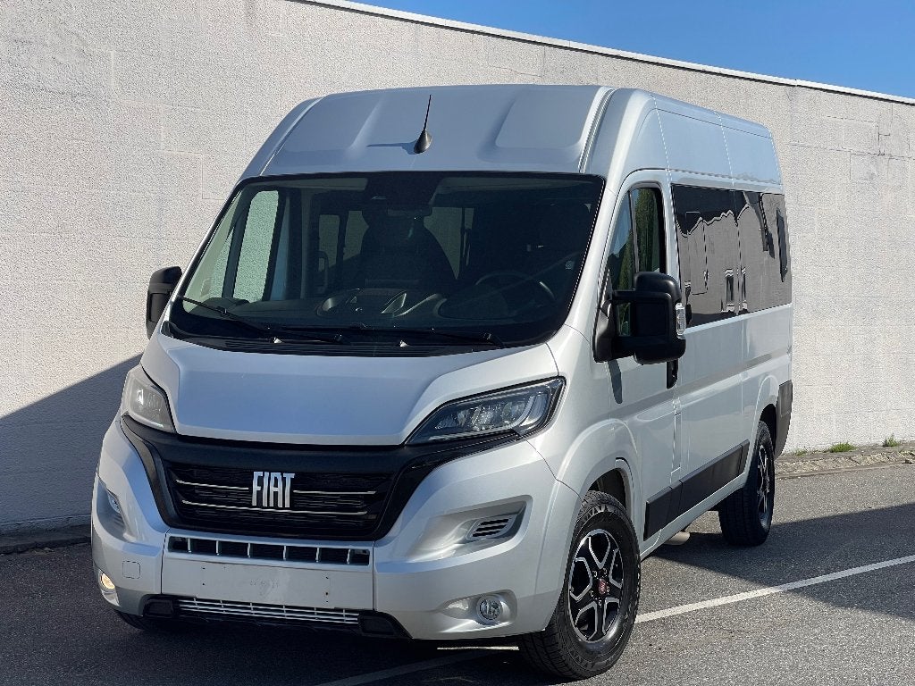 Fiat Ducato L2H2 35 2.2 MultiJet Minibus 8 places 29500+TVA, Autos, Achat, Entreprise, Phares entièrement LED, Entretenue par le concessionnaire
