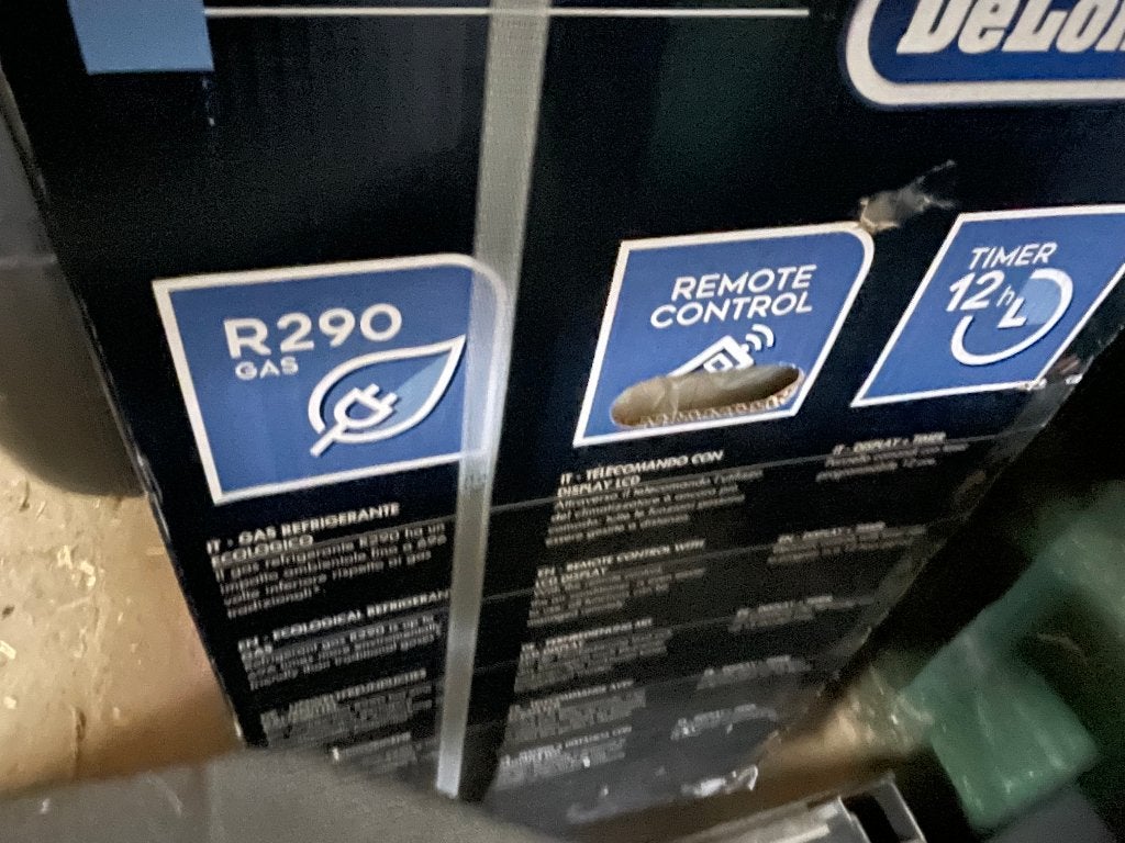neuf & scellé : Delonghi pinguino airco neuf 8200 bty rc, Electroménager, Climatiseurs, Minuterie, 60 à 100 m³, Refroidissement et Déshumidification