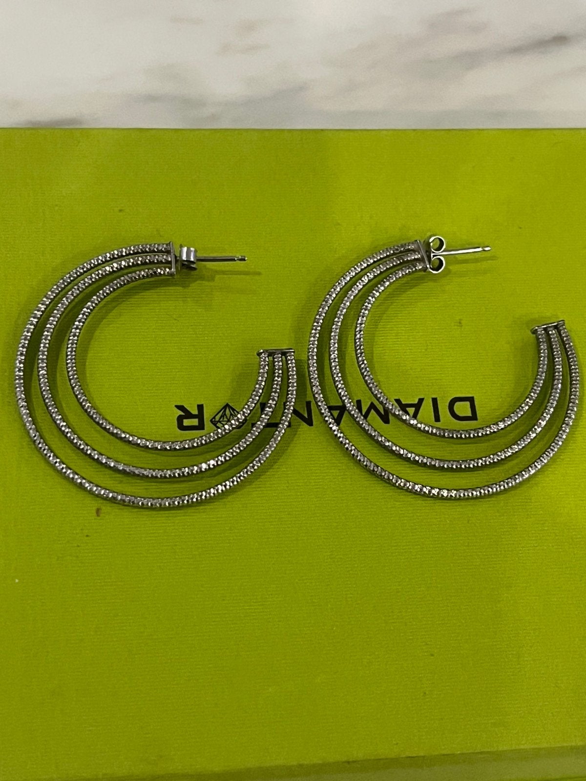 Zilveren oorbellen 925, Handtassen en Accessoires, Oorbellen, Ophalen of Verzenden, Zo goed als nieuw