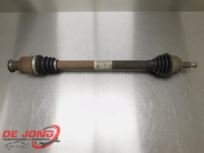 Arbre de transmission avant droit d'un Peugeot 207, Autos : Pièces & Accessoires, -, 3 mois de garantie, Utilisé, -