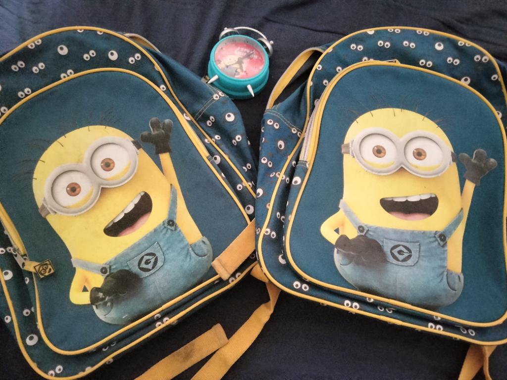 Minions rugzakken 2 stuks, Enlèvement, Comme neuf, Autres marques