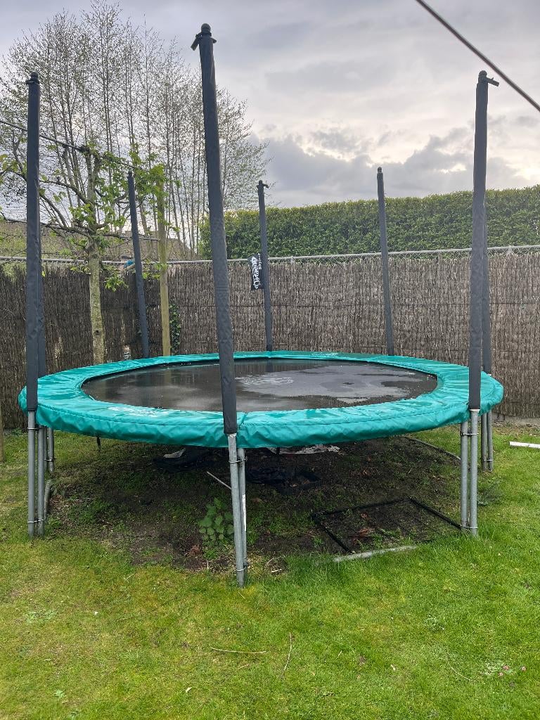 Trampoline 3m65, Ophalen, Gebruikt