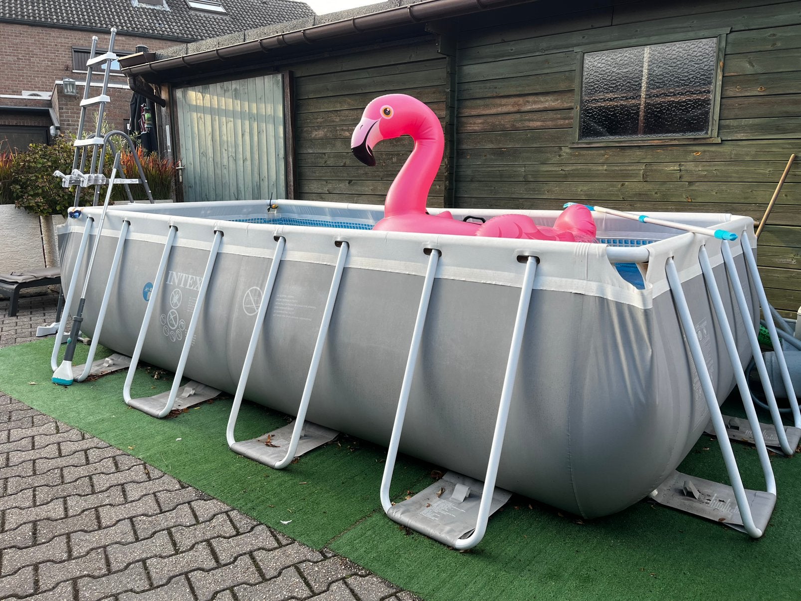 Intex zwembad te koop, Tuin en Terras, Ophalen, Gebruikt