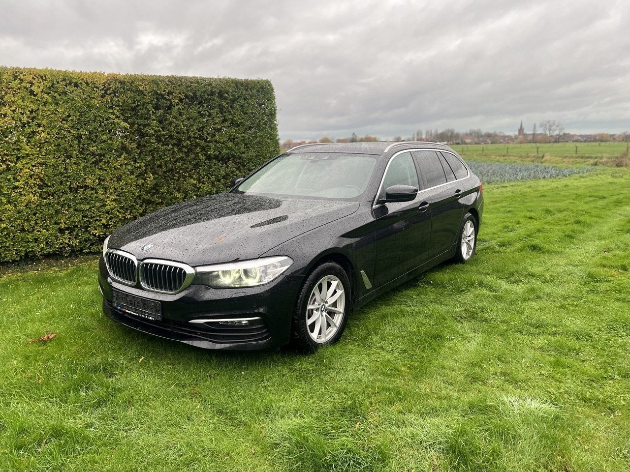 Bmw 520d/190 pk!!PERFECT STAAT, Auto's, Automaat, Stof, Zwart, Bedrijf